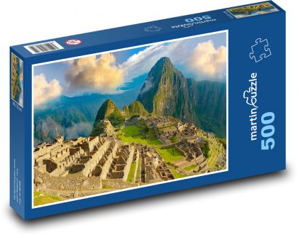 Berge - Sonnenuntergang, Machu Picchu - Puzzle - 500 Teile