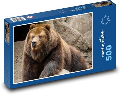 Bear - Puzzle of 500 pieces, size 46x30 cm 