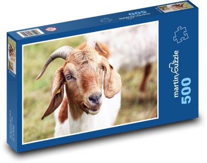 Koza - Puzzle 500 elementów, rozmiar 46x30 cm