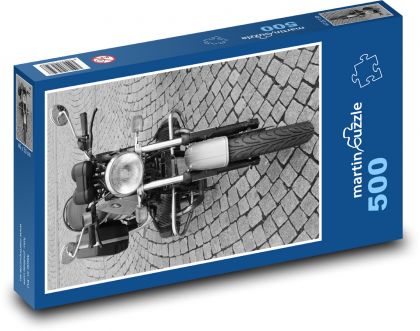 Nemecký motocykel - Puzzle 500 dielikov, rozmer 46x30 cm 