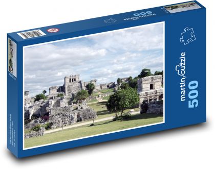 Mexiko - Tulum - Puzzle 500 dielikov, rozmer 46x30 cm 