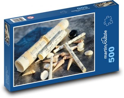 Noten - Muscheln - Puzzle - 500 Teile