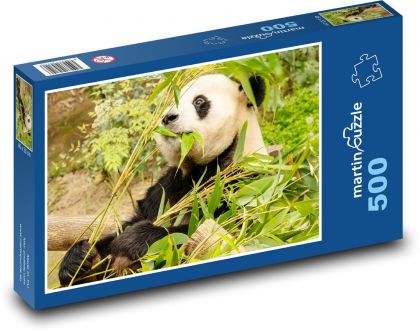 Panda - medveď - Puzzle 500 dielikov, rozmer 46x30 cm 