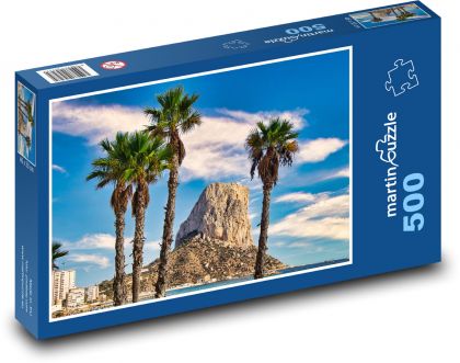 Španělsko - palmy - puzzle 500 dílků