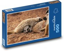 Surikata - savec Puzzle 500 - 46x30 cm
