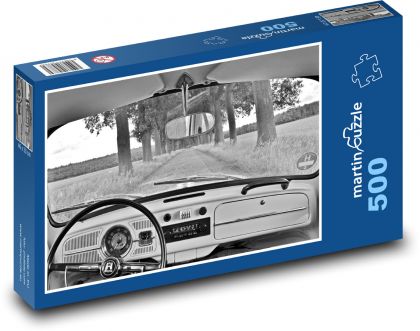 Auto - Chrobák, interiér - Puzzle 500 dielikov, rozmer 46x30 cm 