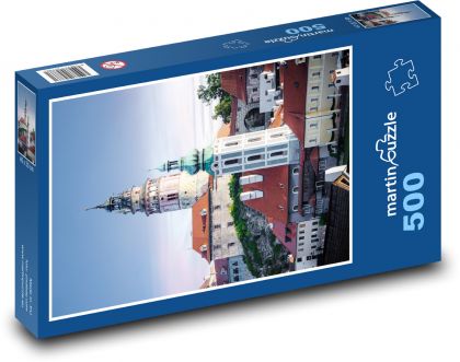 Český Krumlov - Puzzle of 500 pieces, size 46x30 cm 