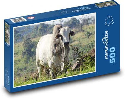 Krava - Puzzle 500 dielikov, rozmer 46x30 cm 