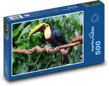 Yellow-headed toucan Puzzle of 500 pieces - 46 x 30 cm