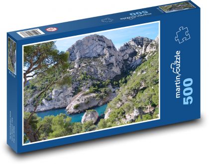 Provensálsko - more - Puzzle 500 dielikov, rozmer 46x30 cm 