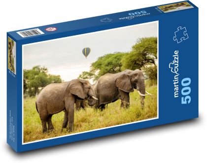 Sloni - puzzle 500 dílků