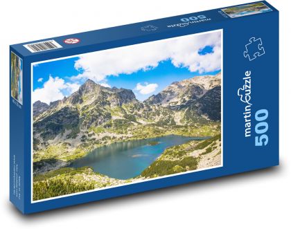 Popovo jazero - Bulharsko - Puzzle 500 dielikov, rozmer 46x30 cm 