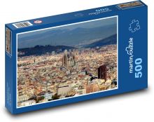 Barcelona - Španělsko Puzzle 500 - 46x30 cm