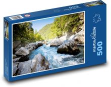 Rieka - peřeje Puzzle 500 dielikov - 46 x 30 cm 