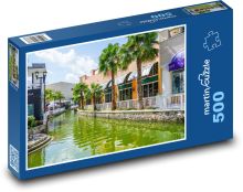 Cancun - Mexiko, kanál Puzzle 500 - 46x30 cm