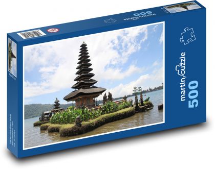 Travel - Lake - Puzzle of 500 pieces, size 46x30 cm 