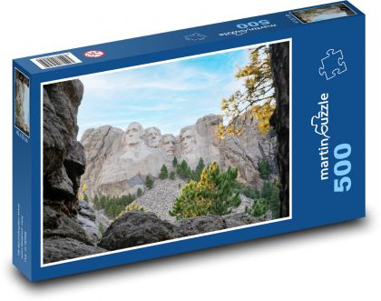 Pomník prezidentom - Puzzle 500 dielikov, rozmer 46x30 cm 