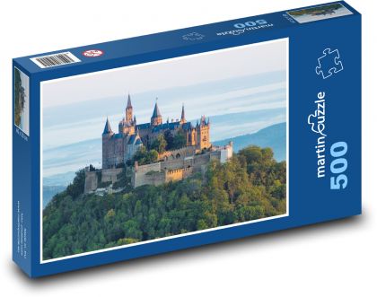 Germany - Hohenzollern Castle - Puzzle of 500 pieces, size 46x30 cm 