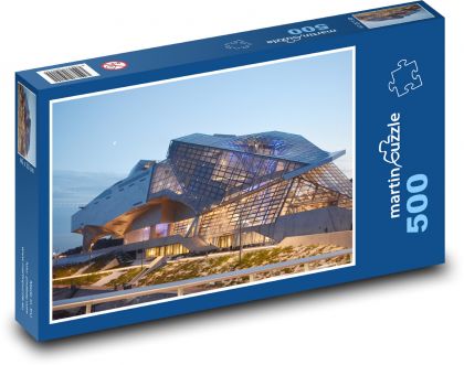 Francja - muzeum w Lyonie - Puzzle 500 elementów, rozmiar 46x30 cm
