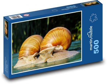Slimáky - Puzzle 500 dielikov, rozmer 46x30 cm 