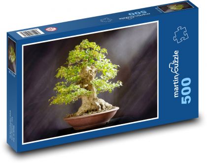 Bonsai - tree - Puzzle of 500 pieces, size 46x30 cm 