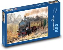 Parná lokomotíva Puzzle 500 dielikov - 46 x 30 cm 