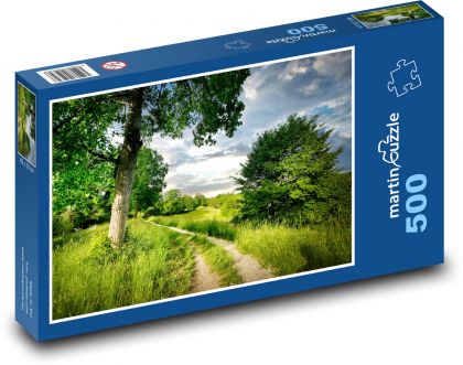 Příroda - cesta - puzzle 500 dílků
