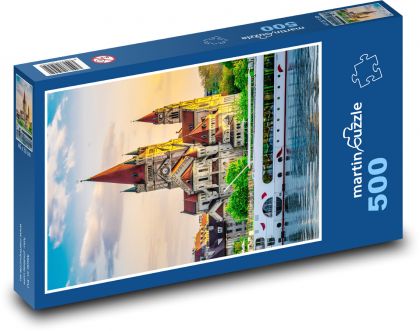 Church - Austria - Puzzle of 500 pieces, size 46x30 cm 