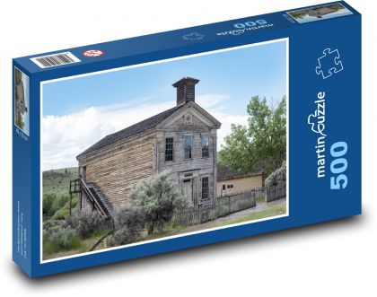 Montana - stary dom - Puzzle 500 elementów, rozmiar 46x30 cm