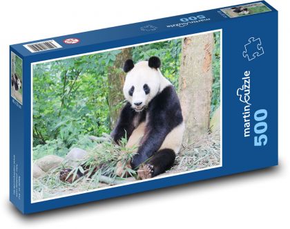 Medveď panda - Puzzle 500 dielikov, rozmer 46x30 cm 