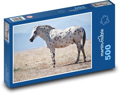 Zwierzę - koń - Puzzle 500 elementów, rozmiar 46x30 cm