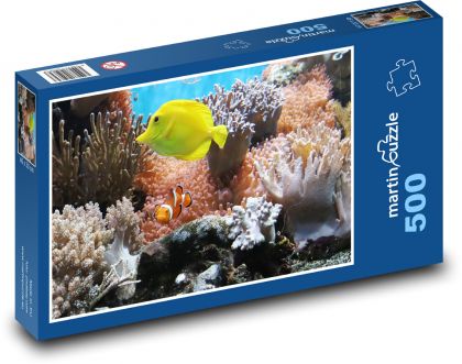 Akvarijní ryby - puzzle 500 dílků