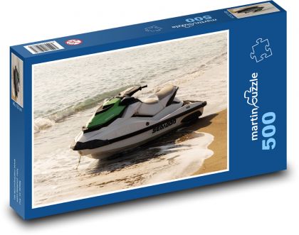 Vodný skúter - Puzzle 500 dielikov, rozmer 46x30 cm 