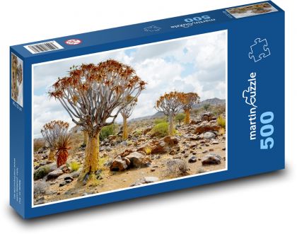 Köcherbäume - Wüste - Puzzle - 500 Teile