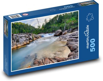 Voda - potok - Puzzle 500 dielikov, rozmer 46x30 cm 