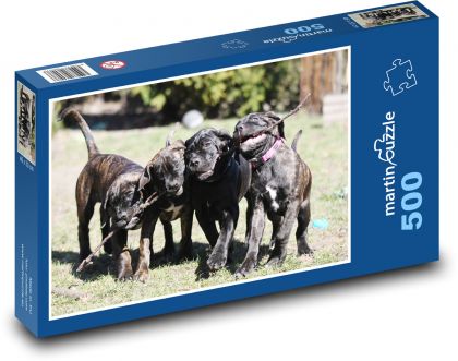 Dogs - Dogs - Puzzle of 500 pieces, size 46x30 cm 