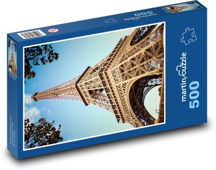 Eiffelturm - Frankreich - Puzzle - 500 Teile