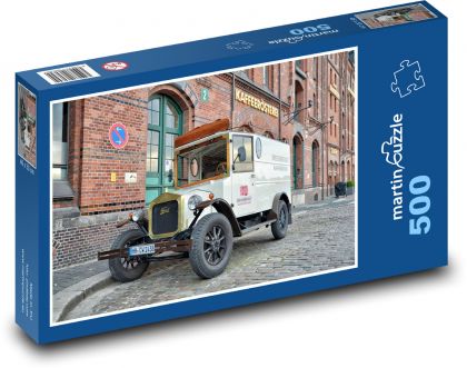 Hamburg - delivery van - Puzzle of 500 pieces, size 46x30 cm 