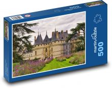 Hrad Chaumont - Francúzsko Puzzle 500 dielikov - 46 x 30 cm