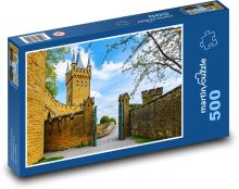 Castle - Fortress Puzzle of 500 pieces - 46 x 30 cm 