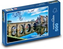 Durham - Durhamský most Puzzle 500 dielikov - 46 x 30 cm 