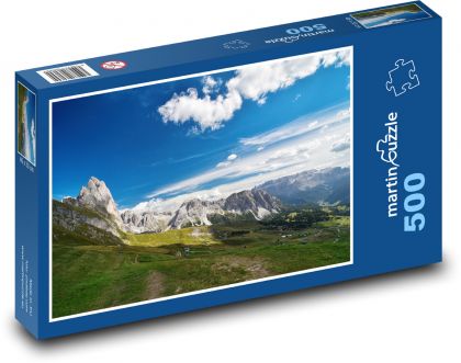 Włochy - Dolomity - Puzzle 500 elementów, rozmiar 46x30 cm