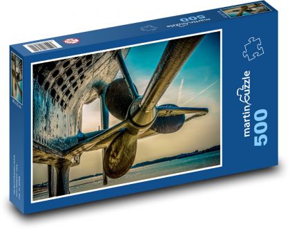 Lodní motor - puzzle 500 dílků