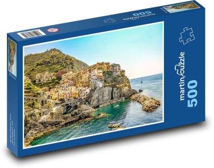 Itálie - Manarola - puzzle 500 dílků