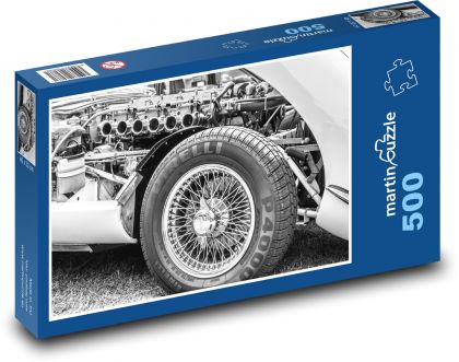 Auto - motor - Puzzle 500 dielikov, rozmer 46x30 cm 
