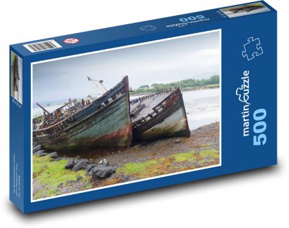 Shipwrecks - Puzzle of 500 pieces, size 46x30 cm 