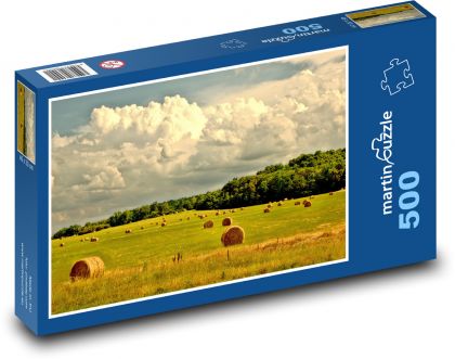 Krajina - pole - puzzle 500 dílků