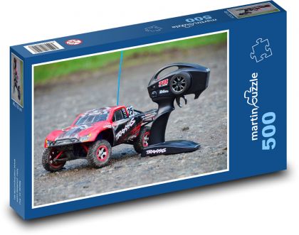 Hračka - RC auto - Puzzle 500 dielikov, rozmer 46x30 cm 