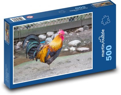 Farma - kohout - puzzle 500 dílků