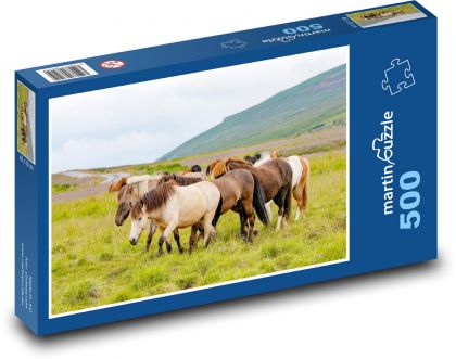 Pferde - Herde - Puzzle - 500 Teile